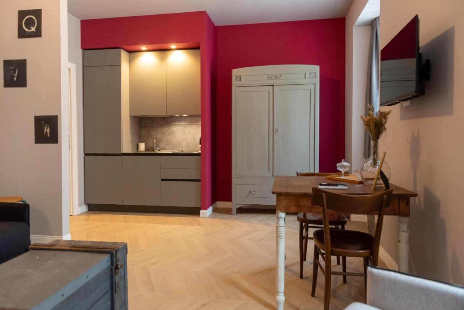 A suite at Regina Boutique Suites